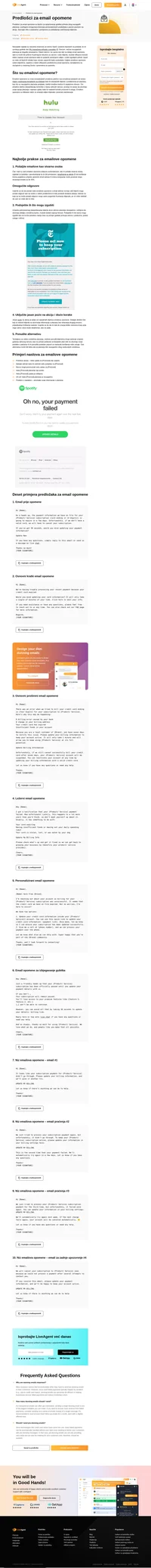 LiveAgent has created free, ready-to-use email templates for any company or an individual seeking to provide professional customer service.