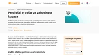 Prilagodite i spremite naše predloške zahvalnosti klijentima izravno u LiveAgentu. Slanje e-poruka s zahvalnicama nikada nije bilo tako jednostavno!