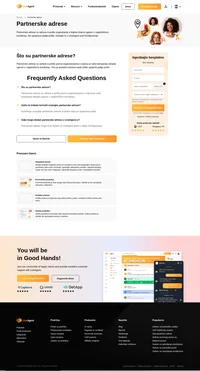 Partnerske adrese su adrese e-pošte prema organizacijama s kojima je naša kompanija sklopila ugovor o zajedničkom korištenju. Ovo je posebno korisno kada želite spriječiti petlje pošte.