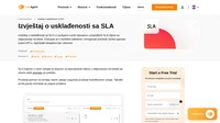 LiveAgent nudi izvještaj o ispunjenim i propuštenim SLA-ima iz određenog vremenskog raspona i odjela. Koristite izvješća o usklađenosti da biste pratili učinak agenta.