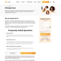 Neka poduzeća preferiraju ili zahtijevaju postojanje dogovora o razini usluge (Service level agreement - SLA). SLA postavlja vremenski okvir.