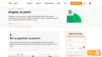 Postavite dugme za poziv na svoju web stranicu i omogućite svojim klijentima uspostavljanje trenutnih poziva s vašom tvrtkom unutar preglednika.