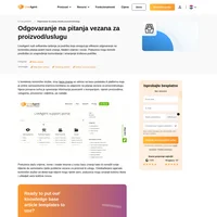 LiveAgent je kreirao besplatne email predloške, spremne za korištenje, za bilo koju kompaniju ili pojedinca koji odgovaraju na pitanja vezana za proizvod ili uslugu.