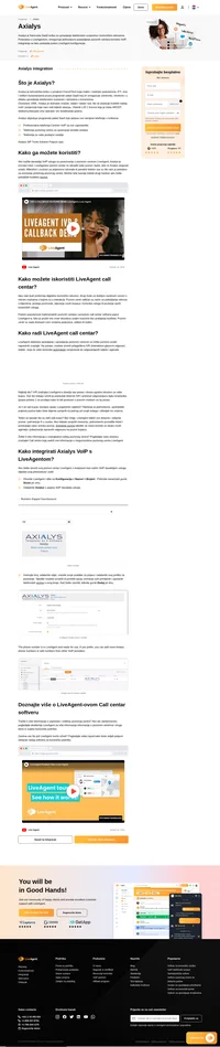 LiveAgent is a help desk software that connects multiple platforms into one interface. Check out all the available integrations right now.