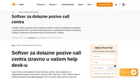 Istraživanje pokazuje kako 39% potrošača više voli podršku putem telefona u odnosu na druge komunikacijske kanale. Pomoću liveagent-a možete postaviti virtualni pozivni centar u vašem help desk-u. Jednostavno upravljajte dolaznom komunikacijom s kupcima, poboljšajte performanse tima za podršku i generirajte više prodaje.