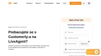 Želite li prebaciti svoje podatke iz Customerly-a u drugo rješenje? Upoznajte se s LiveAgent-om i uvjerite se u njegove prednosti. Započnite svoje besplatno probno razdoblje već danas.