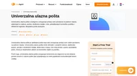 Univerzalna ulazna pošta je pametnija verzija vaše email ulazne pošte koja usmjerava email, live chat, pozive i poruke s društvenih medija u jedno.