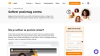 Softver pozivnog centra pruža podršku, prodaje proizvode, upravlja telemarketingom. Postoje dvije vrste - CRM softver i softver za integraciju računalne telefonije.