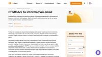 Koristite naše predloške informativnih mailova za email sažetke, najave diljem kompanije, emailove uvjeravanja i više.