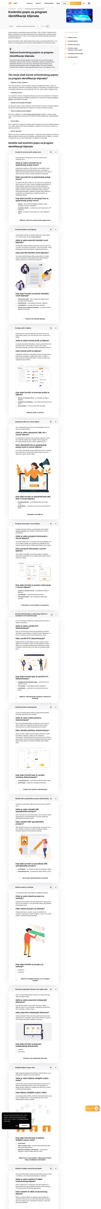 Robusni program sukladnosti za sprječavanje pranja novca je nešto što sve financijske institucije moraju imati. Ovaj kontrolni popis za program identifikacije klijenata vam pomaže da ispunite sve zakonske uvjete.