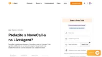 Naši korisnički agenti rado će vam pomoći da sigurno i lako prebacite svoje podatke iz Novocall-a. Pridružite se LiveAgent-u danas i pružite bolju podršku.