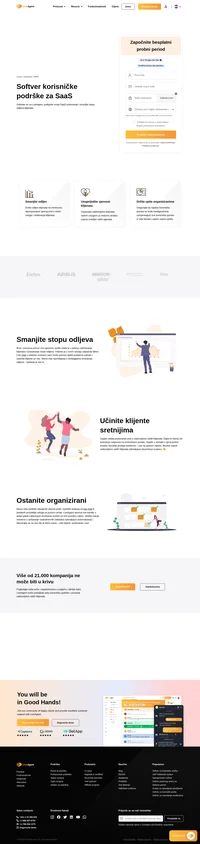 LiveAgent vam pomaže poboljšati vaše SaaS poslovanje i smanjiti stopu odljeva vaših klijenata. LiveAgent smješta sve kanale u jedno rješenje uz odličnu cijenu.