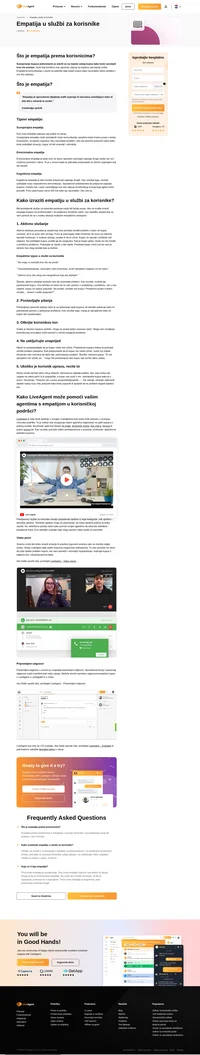 Saznajte o empatiji u službi za korisnike i načinima na koje možete poboljšati ukupnu korisničku uslugu/podršku uključivanjem izjava o empatiji.