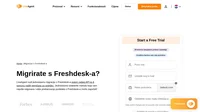 LiveAgent nudi besplatnu migraciju podataka s Freshdesk-a. Svi vaši tiketi, agenti i povratne informacije s Freshdesk-a automatski će se prebaciti na LiveAgent.