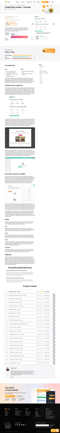 Želite li saznati više o Froged-ovoj bazi znanja? Pogledajte naš članak kako bi saznali kako ona radi i kako je prošla na našim testovima.