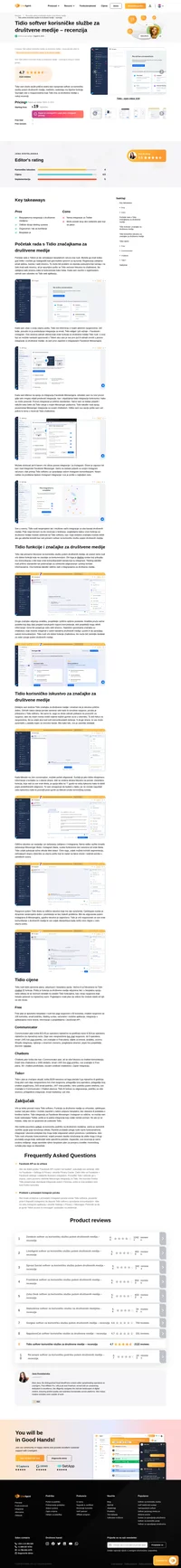 LiveAgent je odlična Tidio alternativa sa superbrzim live chatom i višekanalnim tiketing sustavom te poštenim cijenama.