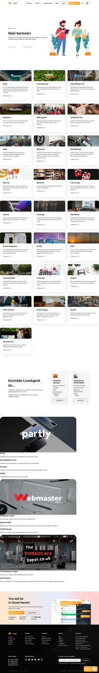 LiveAgent nam je pomogao postići dva važna cilja: povećati zadovoljstvo kupaca i prodaju. Pridružite se tisućama zadovoljnih korisnika.
