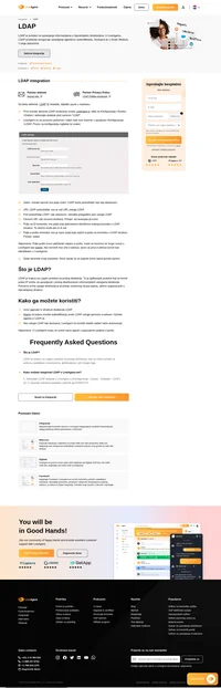 Snimite i organizirajte svoje podatke pomoću LDAP integracije za LiveAgent. Uvezite agente iz LDAP direktorija i provjerite ih putem LDAP prijave.