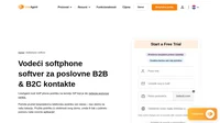 Upućujte i primajte međunarodne pozive po lokalnoj cijeni pomoću LiveAgent-ovog softvera za softphone. Partneri smo s više od 99% VoIP pružatelja usluga.