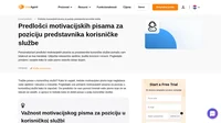 Tražite posao u korisničkoj službi? Provjerite ove primjere motivacijskih pisama za poziciju predstavnika korisničke službe koji će vam pomoći sastaviti vlastito pismo.