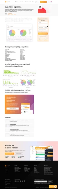 Nabavite Agentov izvještaj o radnom vremenu, odgovorenim ticketima, chatovima, pozivima, rasprodajama, nagradama i još mnogo toga. LiveAgent nudi vam savršeno izvješće o agentima. Pročitajte više o tome.