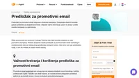 Iskoristite ove predloške za promotivni email kako bi oglasili vaš novi proizvod ili uslugu. Popunite praznine, dodajte sadržaj i gotovi ste.
