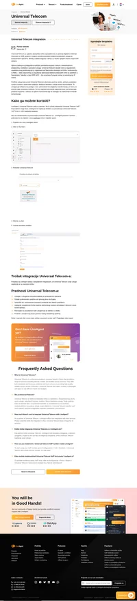 Unaprijedite svoju korisničke podršku s LiveAgent-om! Naš integrirani help desk softver optimizira više platformi u jedno sučelje koje je jednostavno koristiti.
