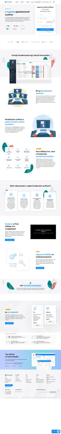 A hivatkozási szoftver adatokat gyűjt a kattintásokról, és ennek megfelelően hozzárendeli azokat a partnerekhez. Keressen extra bevételt a Post Affiliate Pro bevezetésével a vállalkozásába.