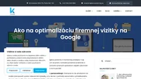 Google My Business je skvelý pomocník na propagáciu pobočky či kamennej predajne. Ako ju využiť naplno? Prečítajte si v mojom článku.