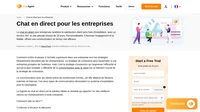 Faites de votre communication une entreprise sans risque et choisissez un outil de communication puissant pour votre entreprise - le chat en direct de LiveAgent.