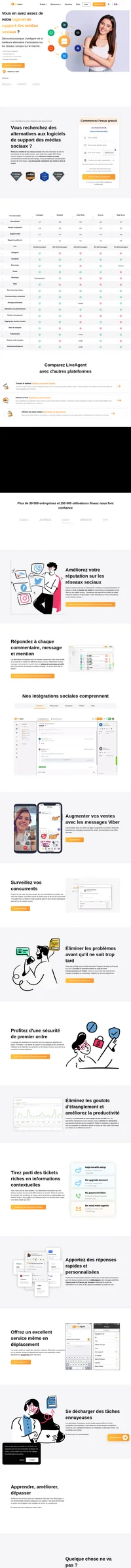 Découvrez les meilleures alternatives de support pour le suivi et la gestion des requêtes effectuées sur les réseaux sociaux. Comparez les évaluations, les fonctionnalités et bien plus encore.