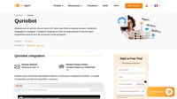 Améliorez votre chat de service client avec l'intégration de Quriobot à LiveAgent. Quriobot peut automatiser votre service client et faire gagner du temps à vos agents.