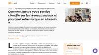 Les grandes marques proposent un service clientèle sur les médias sociaux. Si vous ne voulez pas vous perdre dans cette course à la fidélisation des clients, voici ce que vous devez faire.