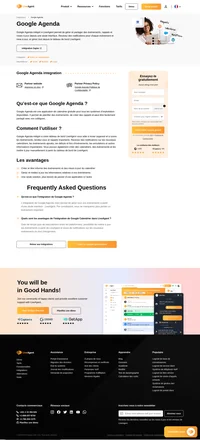 Programmez et modifiez efficacement les rappels à partir du tableau de bord de LiveAgent et partagez-les avec vos collègues grâce à l'intégration du calendrier Google.