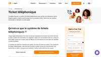 Le système de tickets téléphoniques est un moyen d'archiver les appels téléphoniques d'un service d'assistance à l'autre. Les appels téléphoniques, les courriels et les autres moyens de communication sont transformés en tickets.