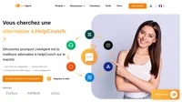LiveAgent propose plus de 175 fonctionnalités et 40 intégrations, le tout pour un prix très intéressant. Découvrez pourquoi vous devriez passer de HelpCrunch à LiveAgent.