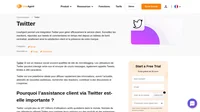 Connectez Twitter au service d'assistance LiveAgent et suivez les mentions de votre marque et vos tweets. Répondez et commentez en temps réel depuis votre tableau de bord.