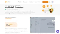 Découvrez notre évaluation d'Infobip IVR et découvrez les avantages et les inconvénients de l'utilisation de cette solution dans un scénario d'entreprise.
