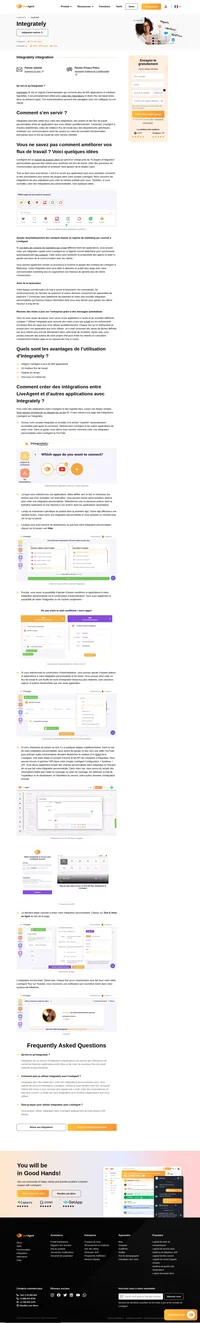 Integrately est un outil tiers qui peut être utilisé pour créer diverses intégrations entre n'importe quel type de logiciel.
