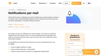 Les notifications par mail peuvent envoyer des mails aux agents lorsqu'un ticket est attribué à un agent ou lorsque le client a répondu dans un ticket attribué. En savoir plus sur cette fonctionnalité.