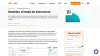 Les modèles d'email d'accueil des clients guident ces derniers vers l'utilisation correcte des produits ou services qu'ils ont achetés.