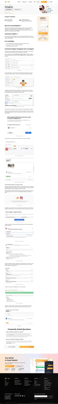 LiveAgent vous permet d'interagir avec vos clients depuis Instagram. Il suffit de l'intégrer via Zapier et de commencer à en tirer des avantages.