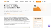 Utilisez nos modèles de mails de recommandation B2B pour obtenir des recommandations de vos meilleurs clients et de vos plus grands fans. Copiez et collez-les et améliorez-les immédiatement !