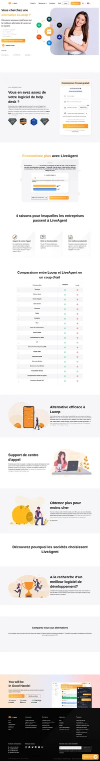 Faites passer votre service d'assistance au niveau supérieur grâce à un logiciel tout en un d'e-mails, de chat en direct, de réseaux sociaux, de centre d'appels et de base de donnée.