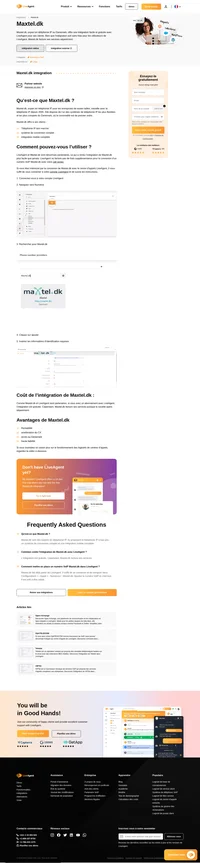 Si vous voulez intégrer votre LiveAgent et Maxtel.dk, vous pouvez le faire tout de suite. Vous pouvez découvrir comment dans ce guide rapide.
