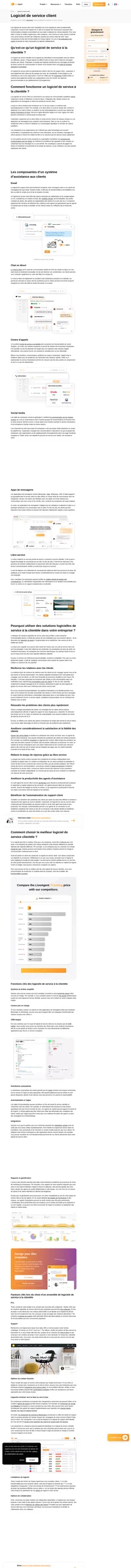 LiveAgent regroupe le pouvoir d'une boîte de réception commune, d'un chat en direct, un centre d'appels et un portail client. Obtenez votre essai gratuit du logiciel de service client LiveAgent aujourd'hui.