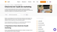 Une check-list d'audit marketing est un excellent moyen de s'assurer que votre entreprise est sur la bonne voie. Voici les éléments que vous devez prendre en compte avant de vous lancer.