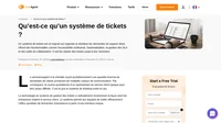 Un système de tickets est un outil logiciel conçu pour organiser et distribuer les demandes d'assistance des clients. Pour en savoir plus sur le système de tickets, cliquez ici.