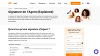 La signature d'Agent est une signature personnalisée de chaque Agent? Une signature peut être ajouté aux messages en conserves ou aux modèles. Créer une signature dans les paramètres de LiveAgent !