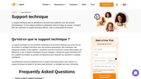 Le support technique est une assistance et un service destinés aux personnes qui rencontrent un problème technique. L'assistance peut être fournie par différents moyens.